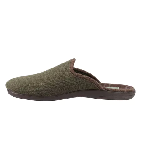 Chaussons Spelsbury Homme Kaki Cotswold