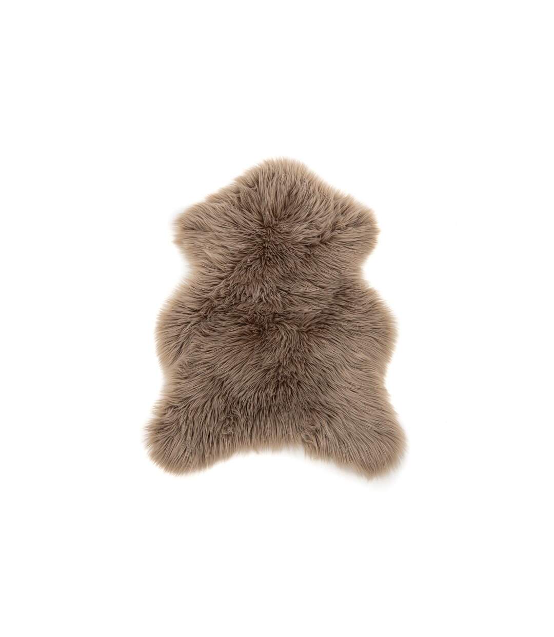 Tapis Imitation Fourrure Katy 60x90cm Marron-1