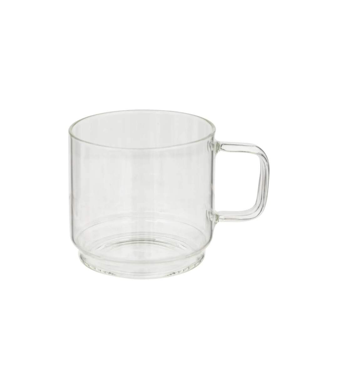 Lot de 4 Mugs sur Rack Mia 30cl Transparent-2