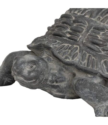 Tortue Déco Extérieur Francky 52cm Gris