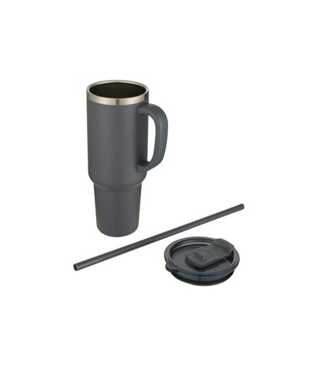 Mug Avec Paille Sydney Taille Unique Gris Generic