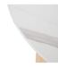 Table basse avec plateau effet marbre HOMELYA - Blanc-3