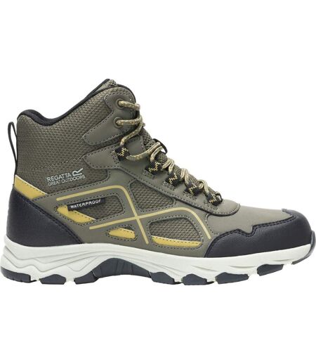 Womens/ladies Lady Vendeavour Walking Boots Olive Night Desert Khaki Regatta