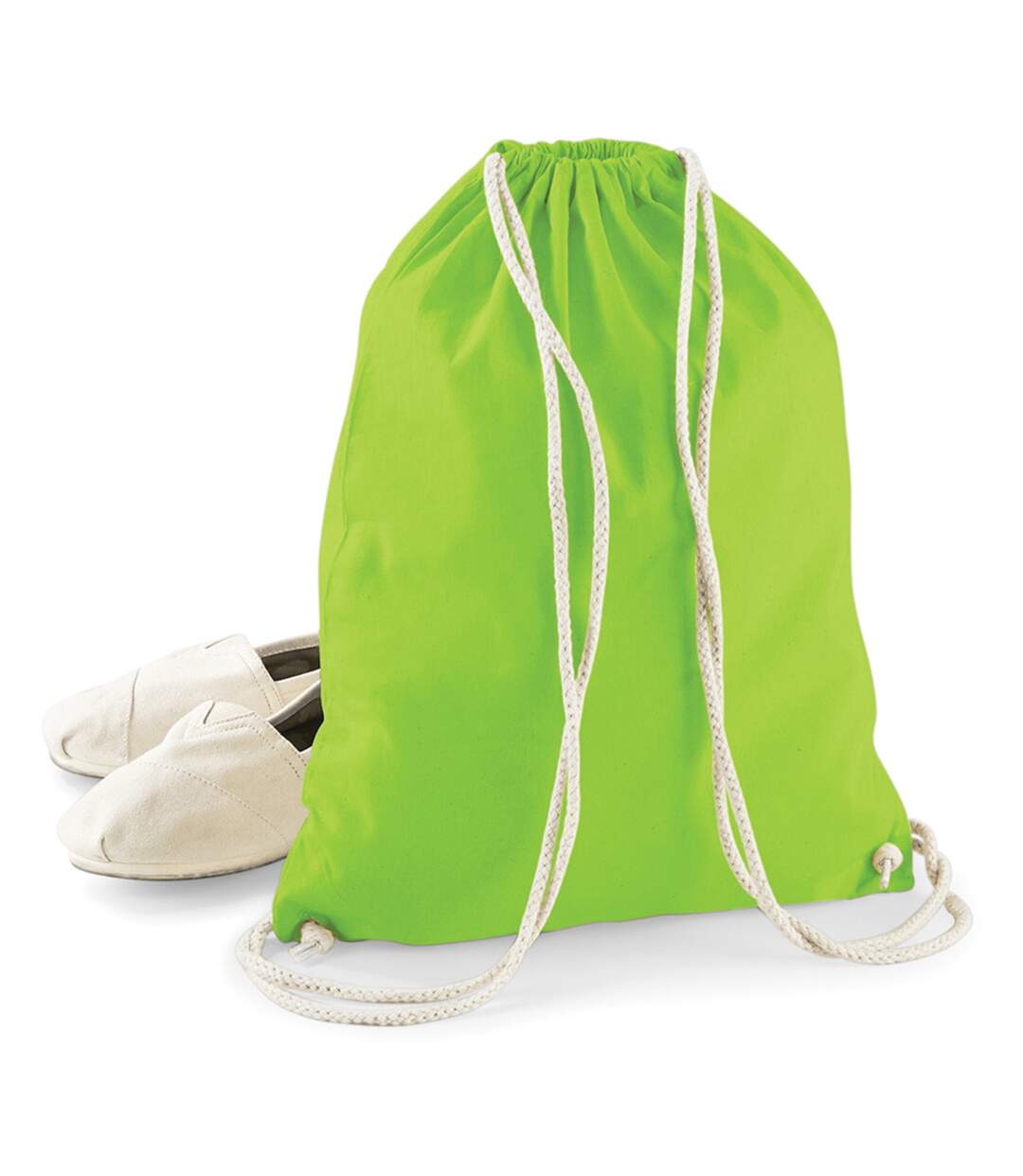 Sac de gym 12 litres taille unique vert citron Westford Mill-3