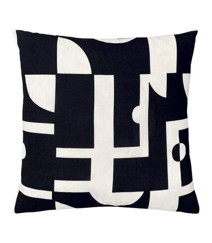 Manhattan abstract cushion cover one size black/white Furn
