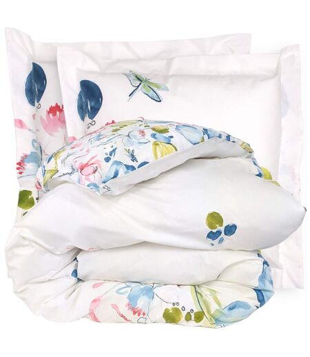 Parure de lit percale NENUPHAR Taie 65x65 cm