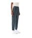 Womens/ladies Stretch Checked 7/8 Golf Jogging Bottoms Blue Lacoste-1