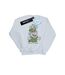Disney Sweatshirt Womens/Ladies Frozen Handstacking Trolls (Blanc) - UTBI19038-1