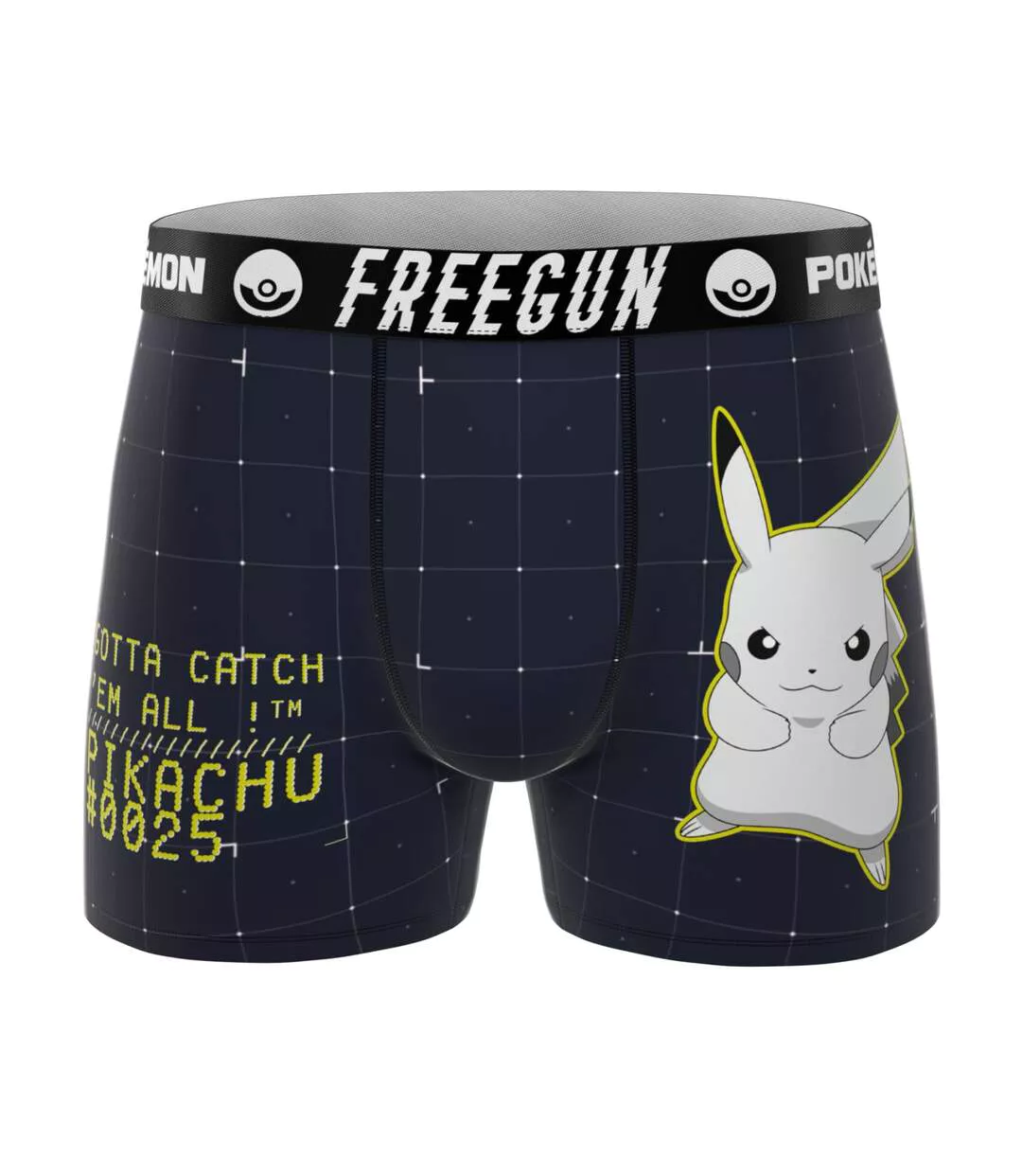 Lot de 3 boxers homme Pokemon Freegun-3