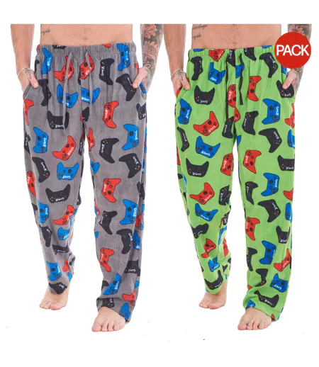 Pantalons De Détente Gamer Homme Gris Vert Keanu