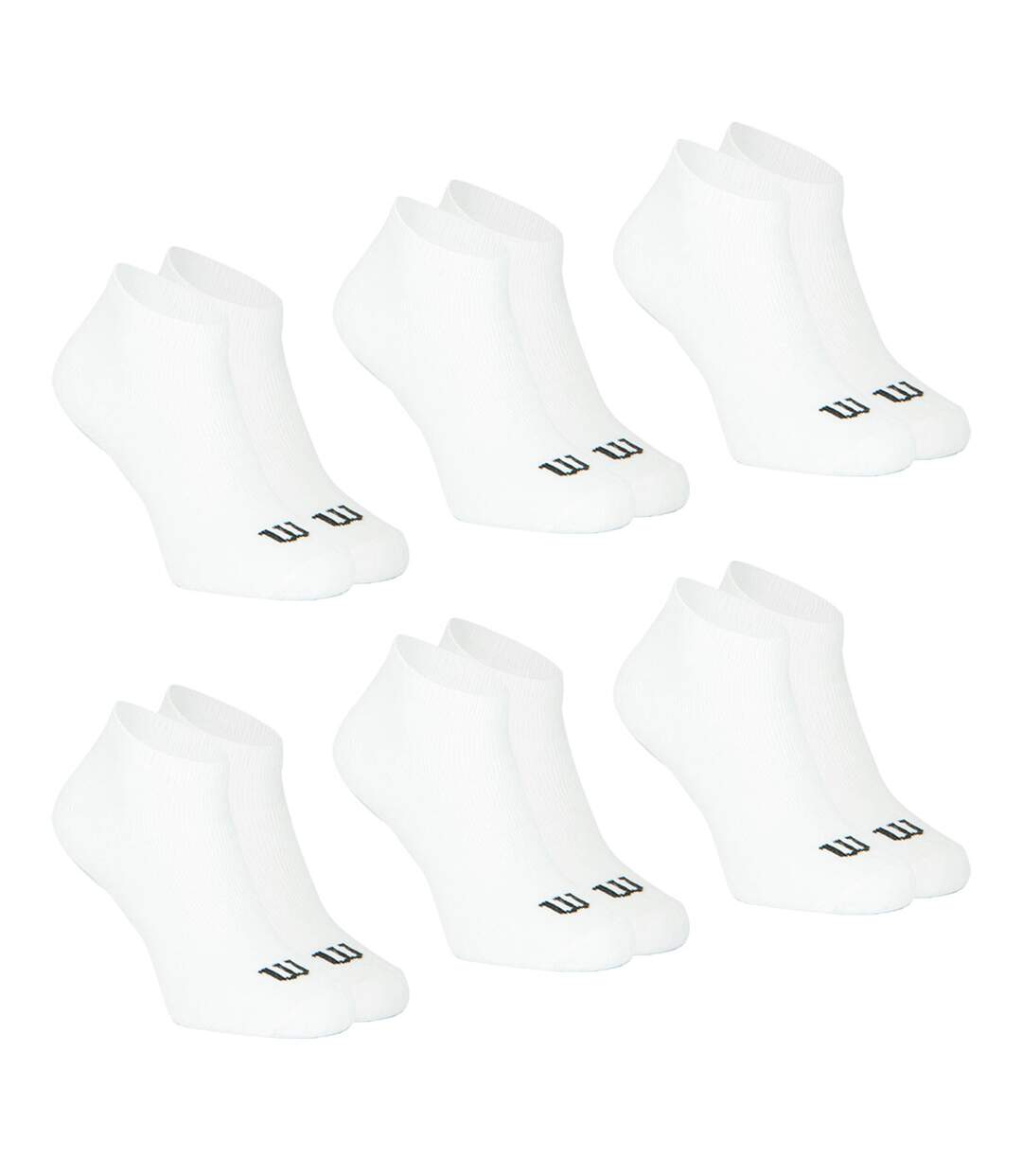 Lot de 6 socquettes homme Sport Wilson-2