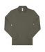 Mens My Long-sleeved Polo Shirt Camo Green B&C-1