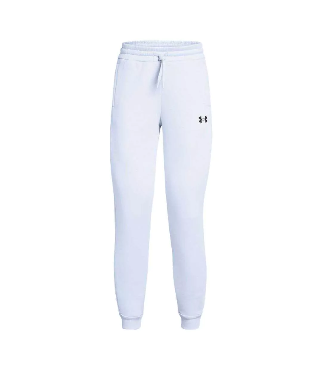 Womens/ladies Fleece Jogging Bottoms Blue Under Armour-2