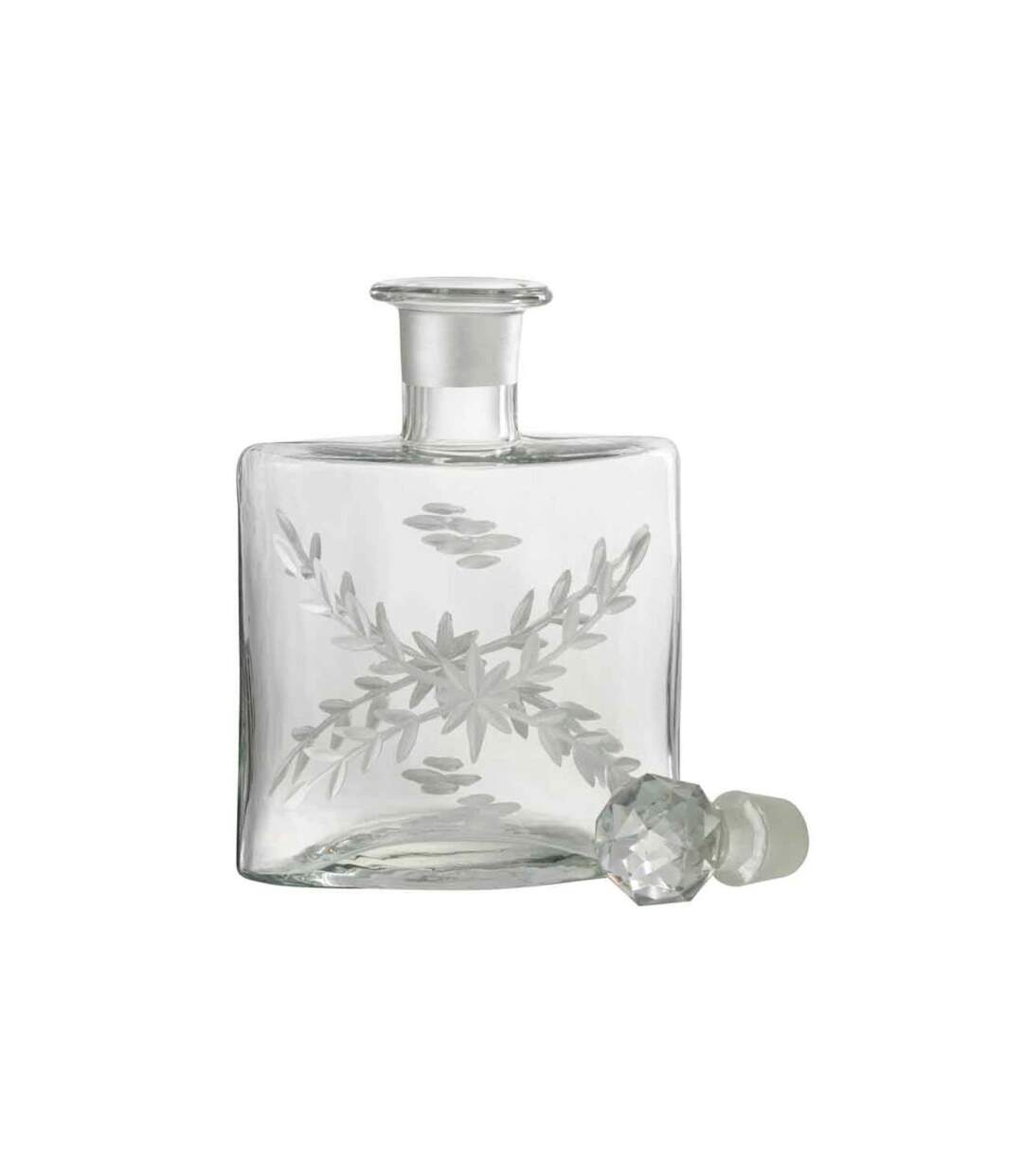 Carafe Design en Verre Chloé 23cm Transparent-2