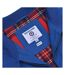 Mens Shower Resistant Harrington Jacket Royal Blue Lambretta-3