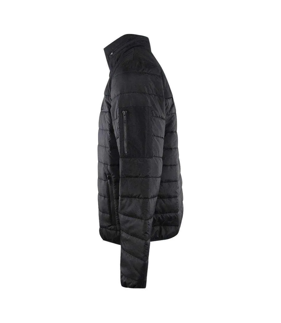 Doudoune Matelassée Motif/style Uni Homme Noir Ice Iceberg-3