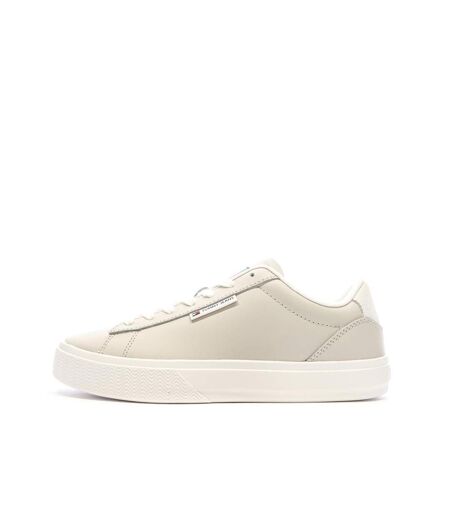 Baskets grises femme tommy hilfiger cupsole