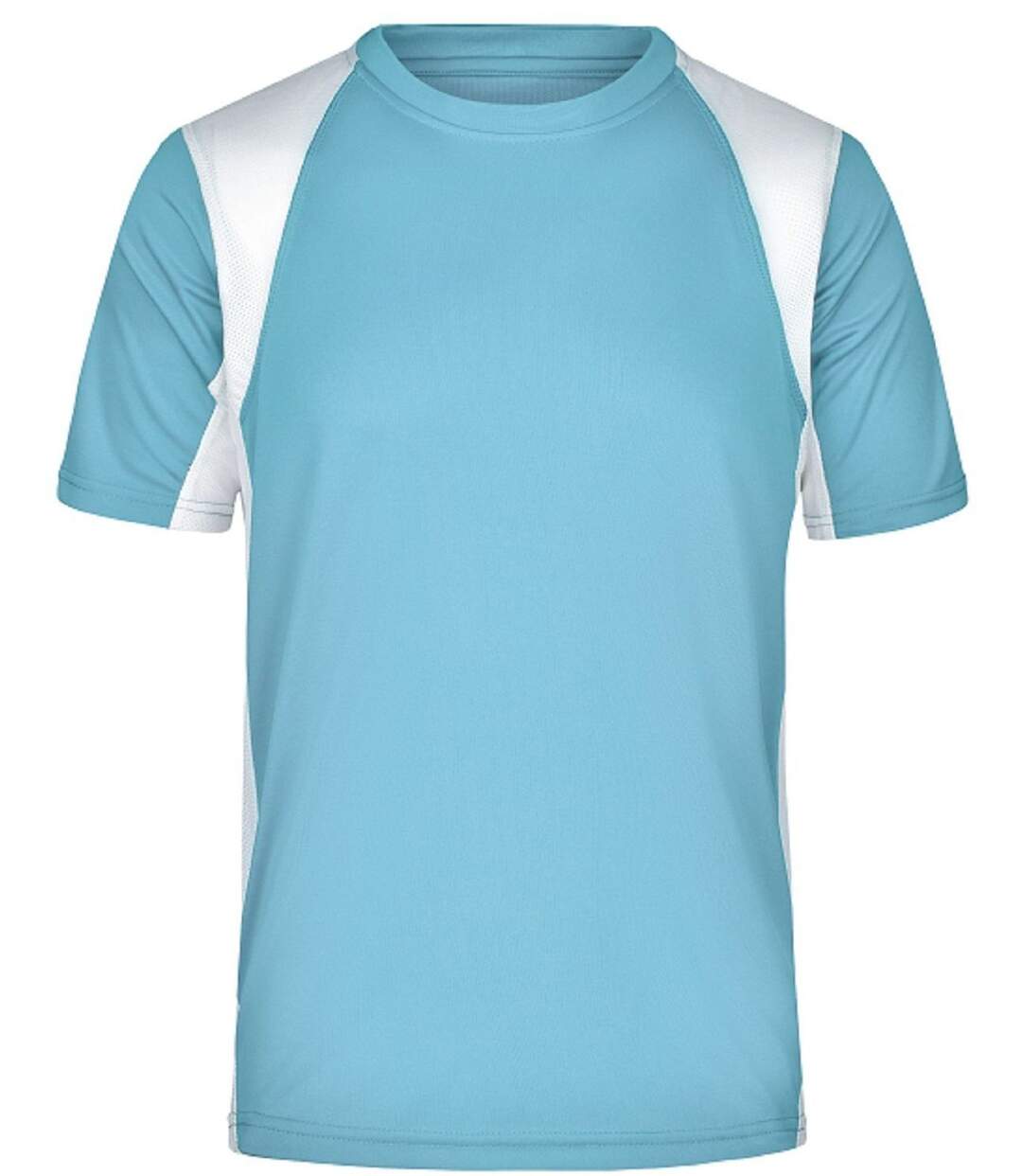 t-shirt running respirant JN306 - bleu océan - HOMME-2