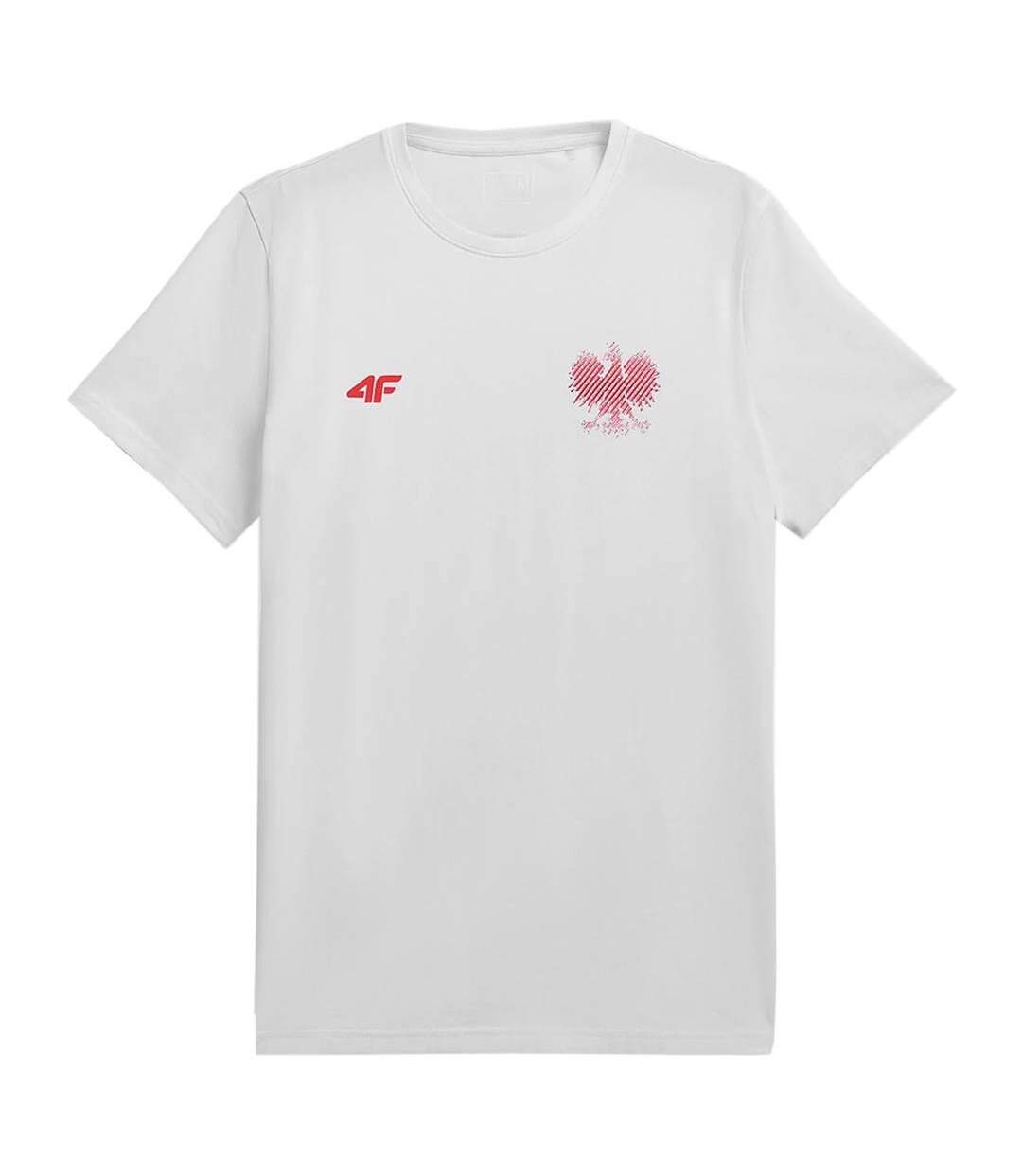 T-shirt Robert Lewandowski Homme Blanc 4F-2