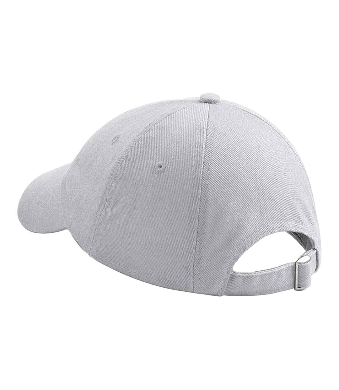 Casquette de baseball gris clair Beechfield-2