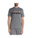 T-shirt Motif/style Lettrage Homme Gris Moyen Boss-4