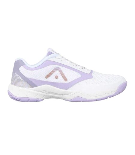 Womens/ladies Netball Shoes White Lilac KooGa