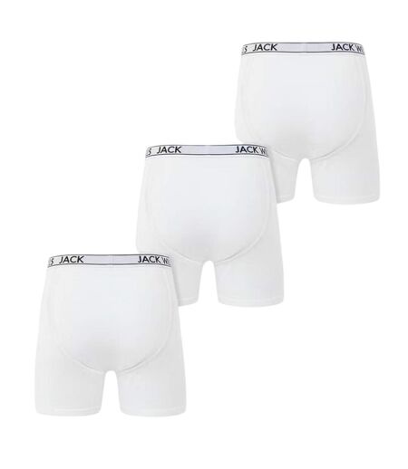 Pack Of 3  Mens Boxer Shorts  White Jack Wills