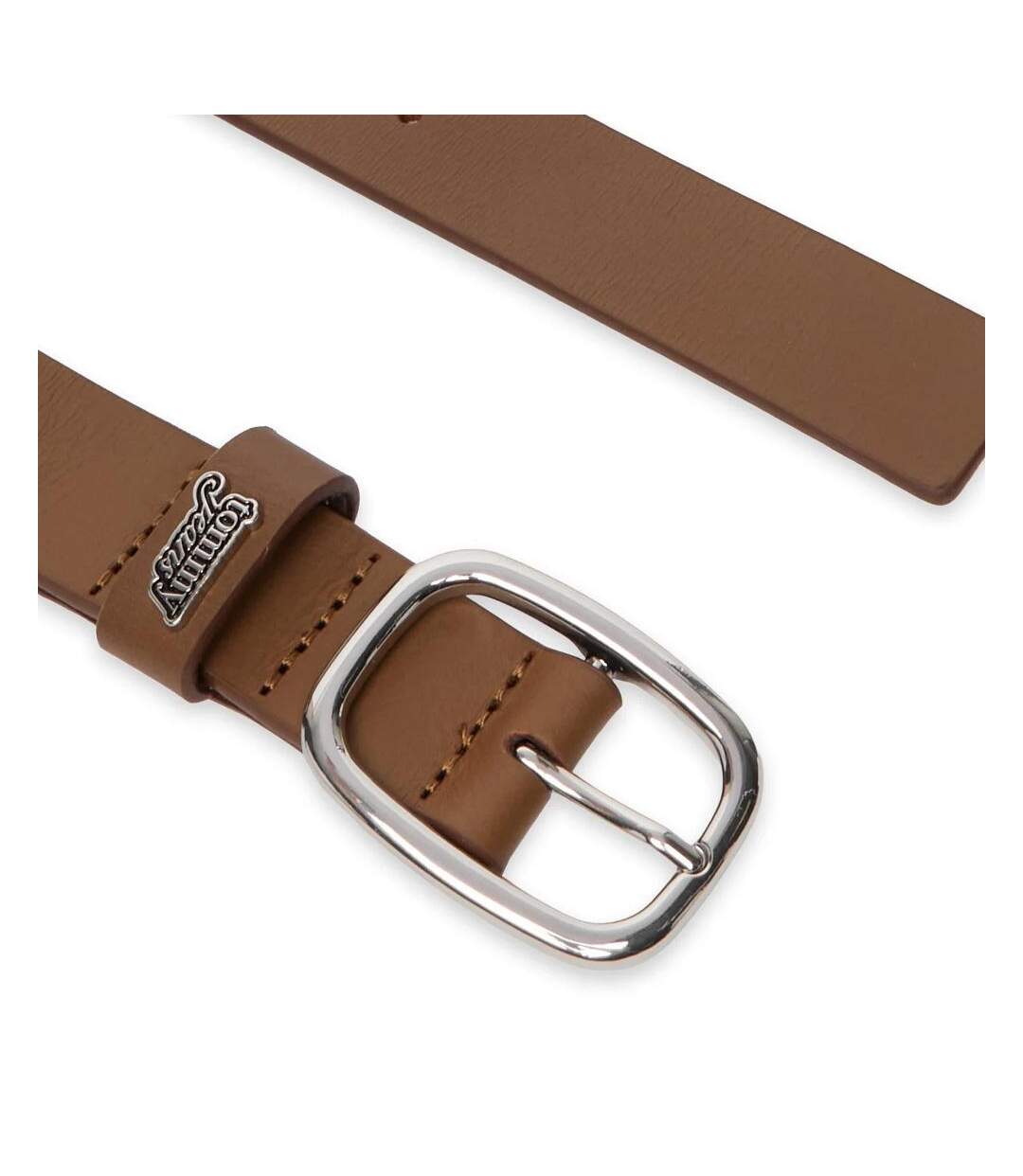 Ceinture camel femme tommy hilfiger tjw oval 3.0-2