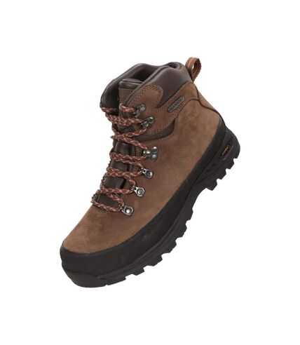 Mountain Warehouse Womens/Ladies Extreme Quest Nubuck Waterproof Walking Boots (Brown) - UTMW1653
