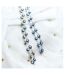 Evil Eye Blue Devil Eye Bead Minimalist Adjustable Turkish Boho Nazaria Necklace-2