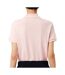Polo rose clair femme lacoste regular fit-2