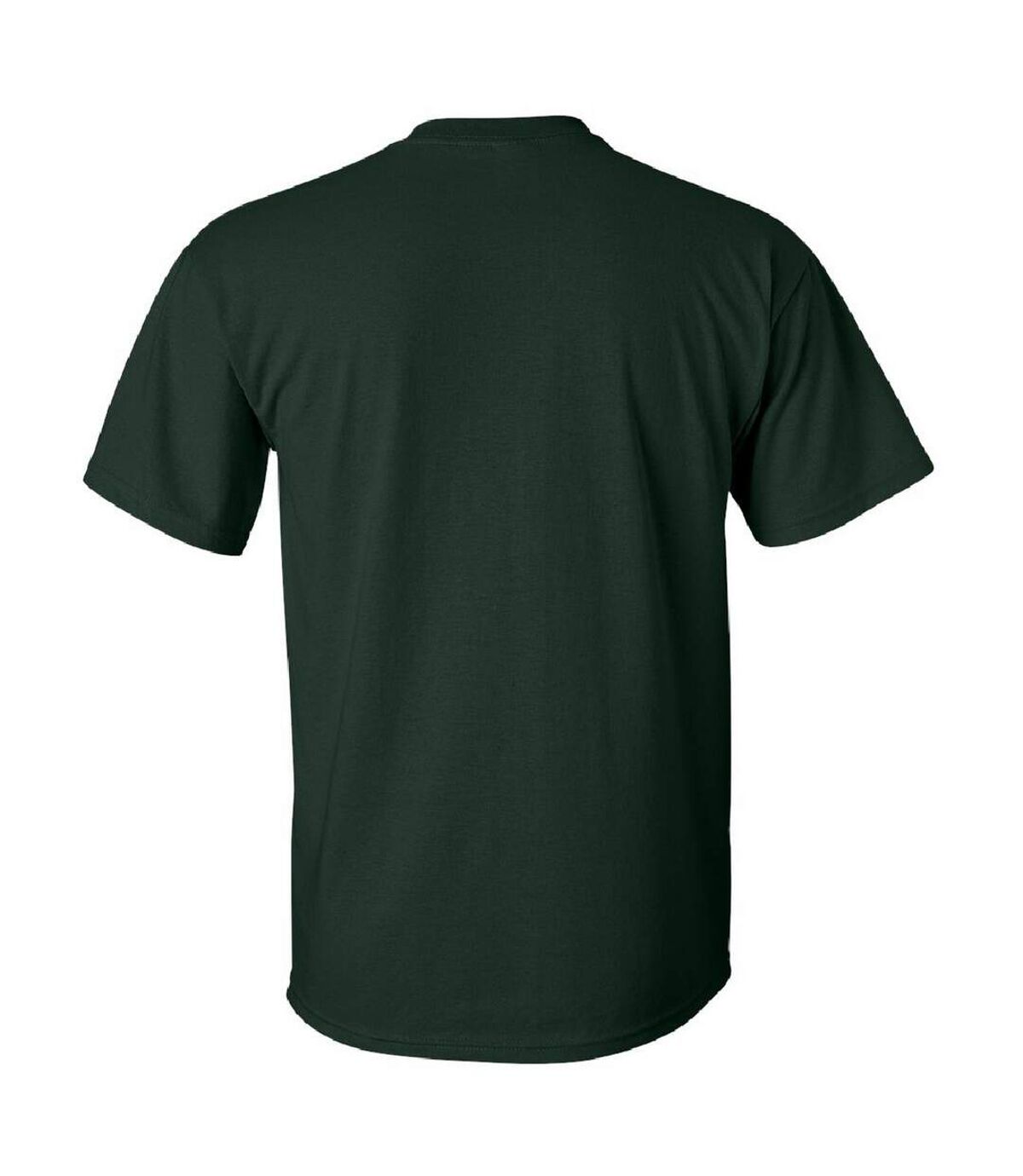 Gildan Mens Ultra Cotton Short Sleeve T-Shirt (Forest Green)