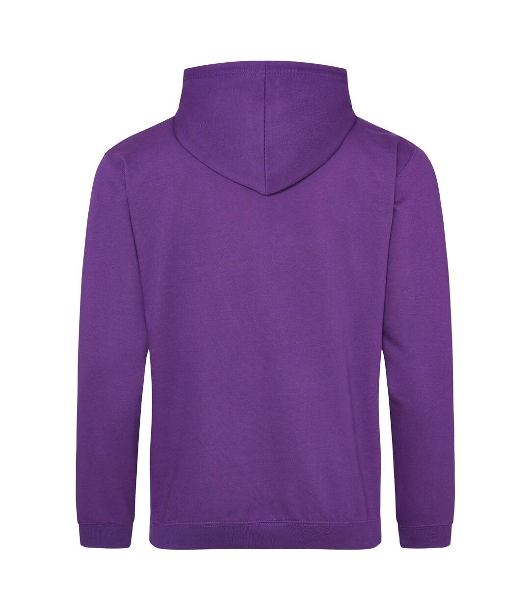Sweat À Capuche College Adulte Violet Awdis-2