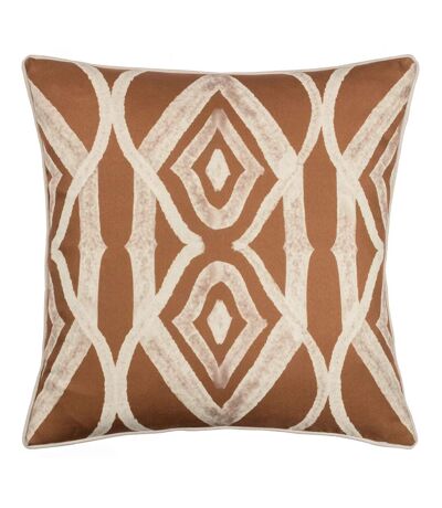 Cape ikat reversible cushion cover 50cm x 50cm rust Wylder