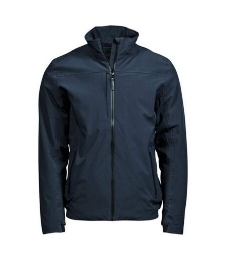 Mens all weather jacket navy Tee Jays