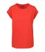 T-shirt Femme Orange Sang Urban Classics-1