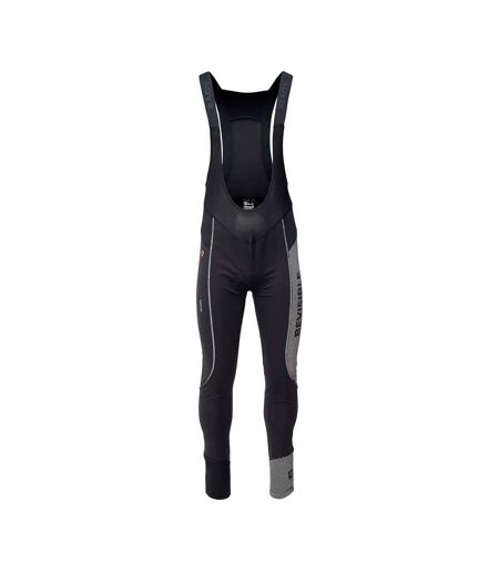 Cuissard Long De Cyclisme À Bretelles Union Gts Homme Noir Argenté Radvik