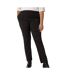 Pantalon noir à rayures femme only carmakoma carkiya-1
