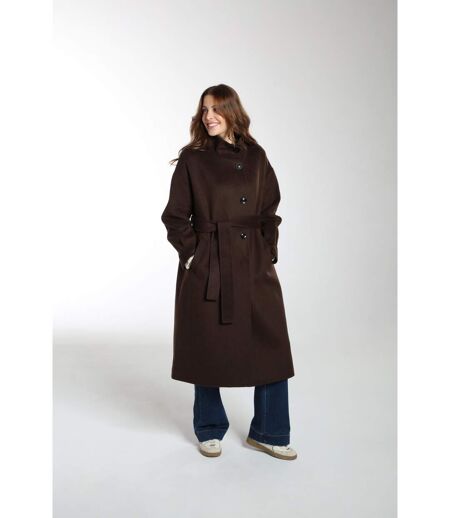 Manteau Dahlia  | Gerard Pasquier Avec Col Montant | Gerard Pasquier