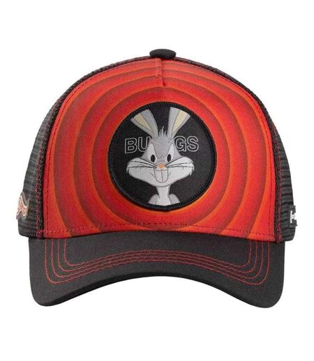 Casquette De Baseball Motif Bugs Bunny Motif/style Capslab Rouge Looney Tunes