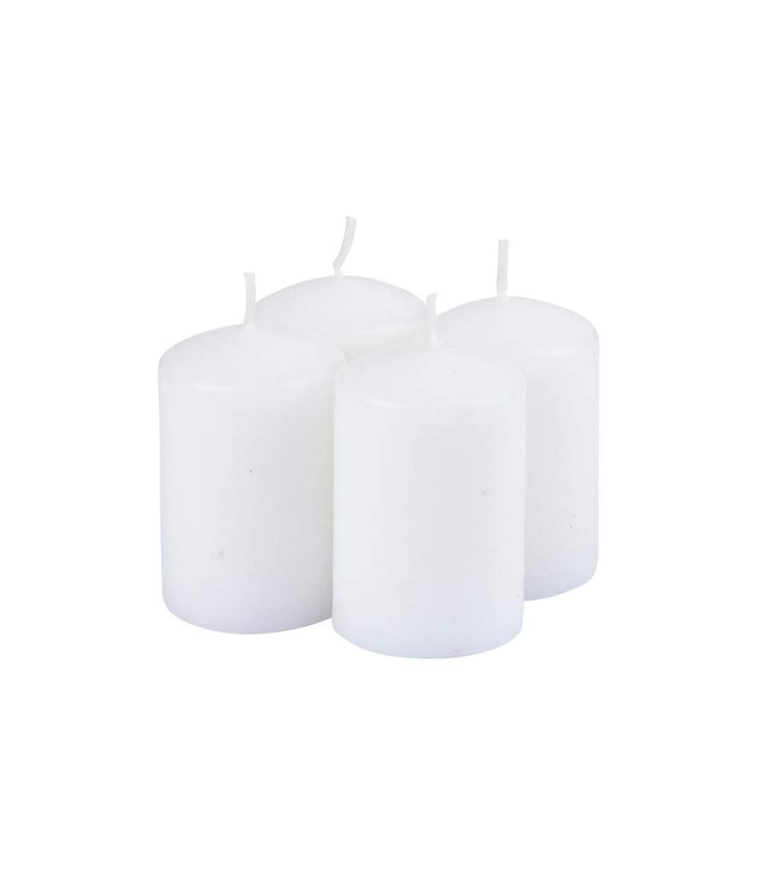 Lot de 4 Bougies Pilier Essentiel II 6cm Jasmin-1