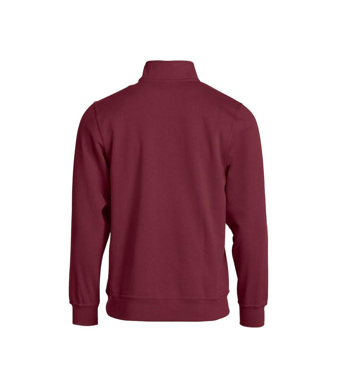 Sweat Basic Adulte Bordeaux Clique-2