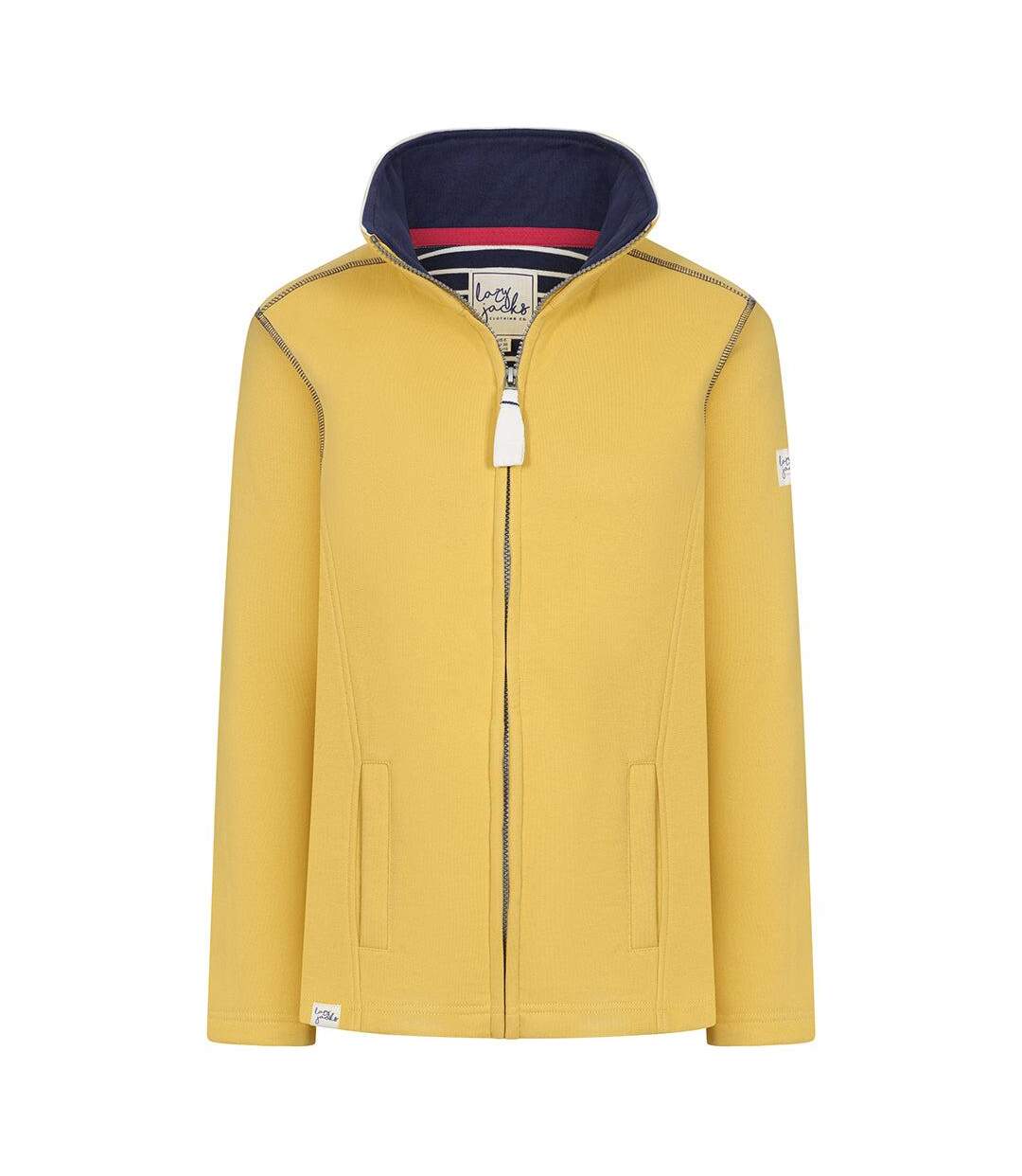 Sweat Motif/style Logo Femme Citron Lazy Jacks-1