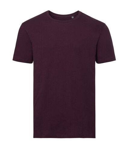 T-shirt homme bordeaux Russell