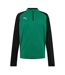 Mens Quarter Zip Sports Top Pepper Green Puma-2