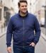 CHALLENGER VE4001 — Veste zippée molleton marine : le confort doux au quotidien-5