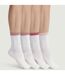 Lot de 4 paires de mi-chaussettes coton peigné EcoDim-2
