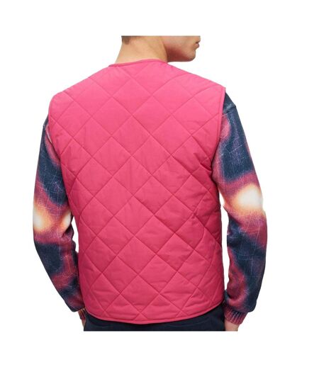 Mens Okella Gilet Pink Boss