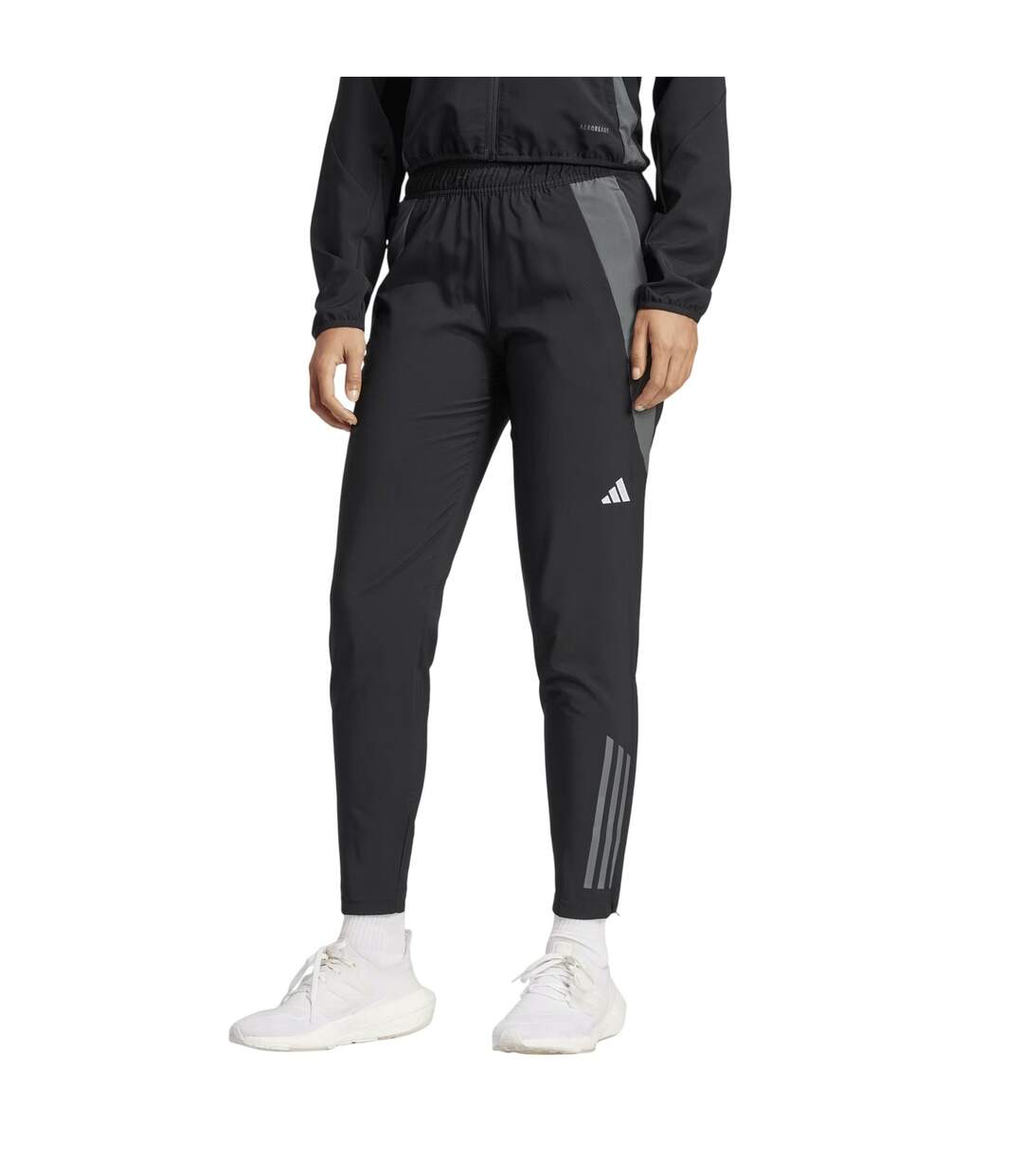 Pantalon De Survêtement Entraînement Tiro Femme Noir Gris Foncé Adidas-4