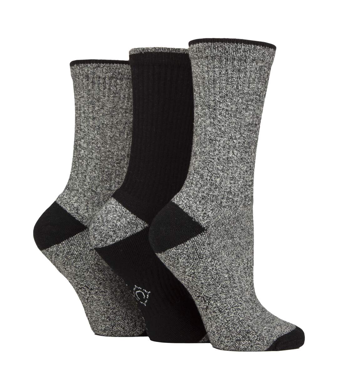 3 Pairs Ladies Water Repellent Midweight Outdoor Socks for Hiking & Walking-1